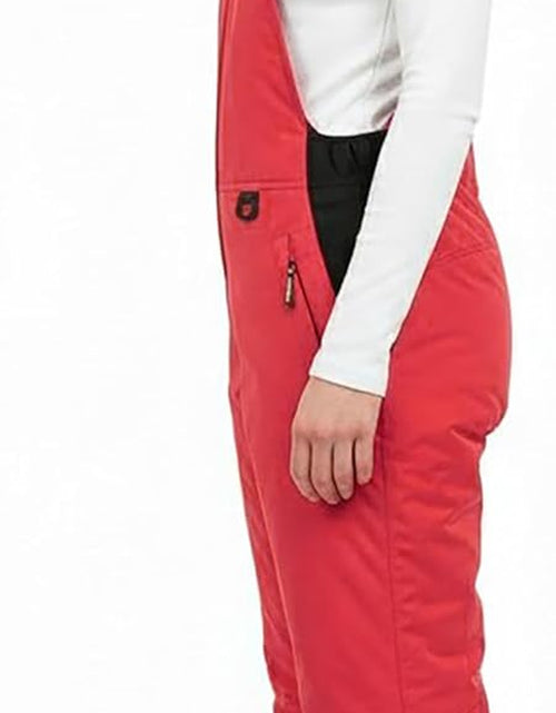 Load image into Gallery viewer, Womens Ski Snow Bibs Pants Insulated Water Resistant Overalls Snowboarding Winter Waterproof Pants Women
