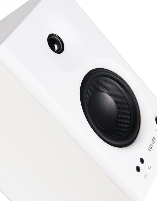 Load image into Gallery viewer, MR4 Powered Studio Monitor Speakers, 4" Active Near-Field Monitor Speaker - White (Pair)
