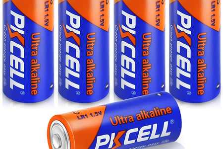 5 Counts 1.5V LR1/MN9100/E90/N Size Alkaline Batteries, Leak-Proof Batteries, High Performance and Powerful Batteries, Suitable for All Kinds of Electronic Equipment