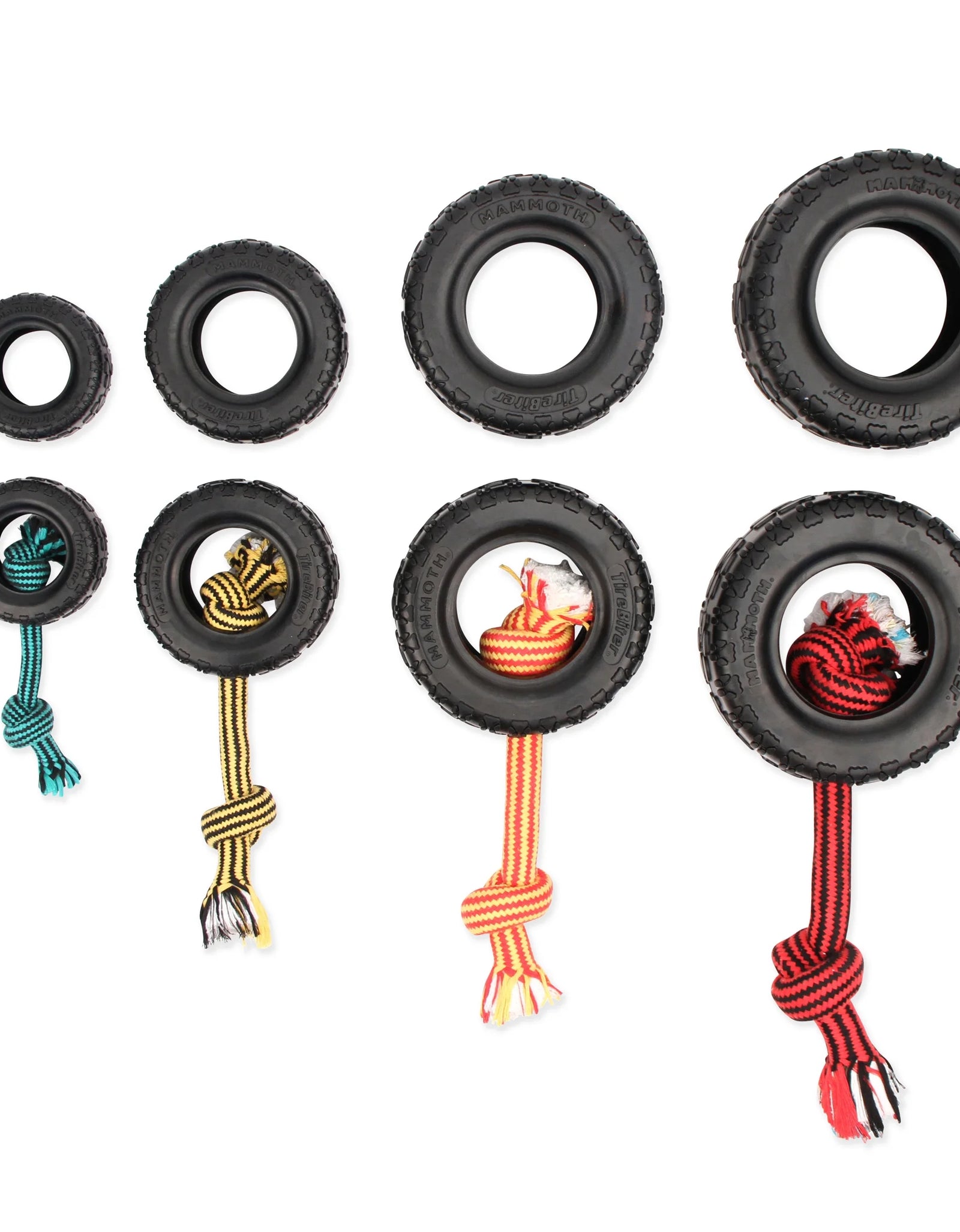 Tirebiter Advanced Rubber Dog Toy, Medium, 5"