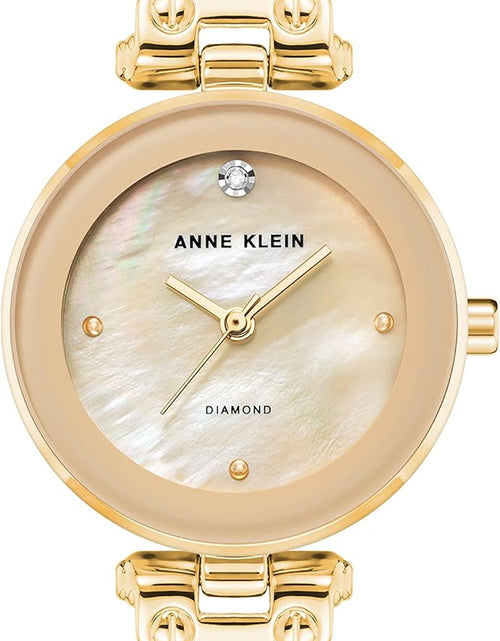 Load image into Gallery viewer, Women'S Genuine Diamond Dial Bangle Watch
