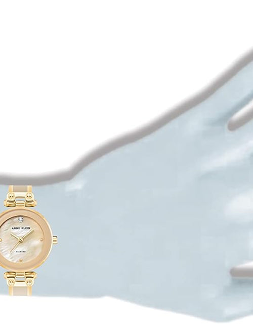 Load image into Gallery viewer, Women'S Genuine Diamond Dial Bangle Watch
