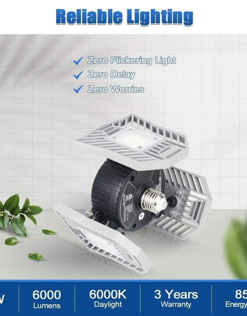 Load image into Gallery viewer, Led Garage Light-Led Adjustable Light-Basement Led Light
