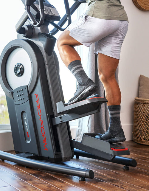 Load image into Gallery viewer, Trainer H7; Ifit-Enabled Elliptical with 7” Touchscreen and Built-In Fan
