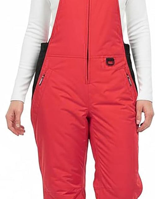 Load image into Gallery viewer, Womens Ski Snow Bibs Pants Insulated Water Resistant Overalls Snowboarding Winter Waterproof Pants Women
